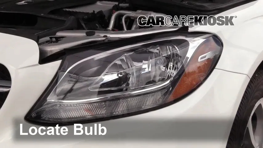 2015 Mercedes-Benz C300 4Matic 2.0L 4 Cyl. Turbo Lights Daytime Running Light (replace bulb)